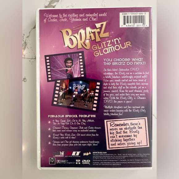 Bratz glitz  and glamour DVD - Picture 2 of 4